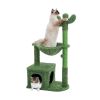 Indoor with Large House Natural Sisal Rope Cactus Cat Tree Condo